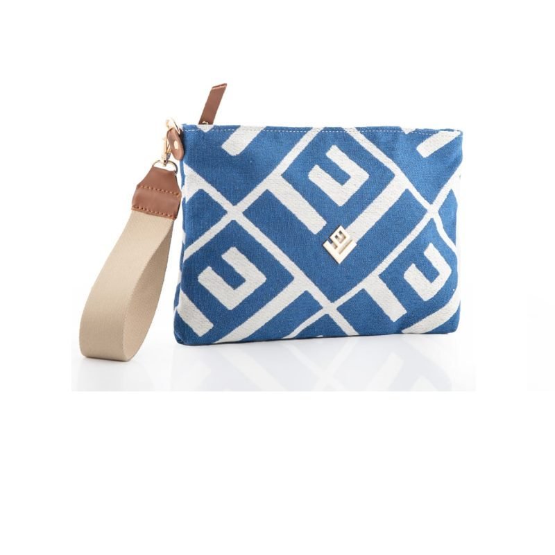 Blue Pouch Bag